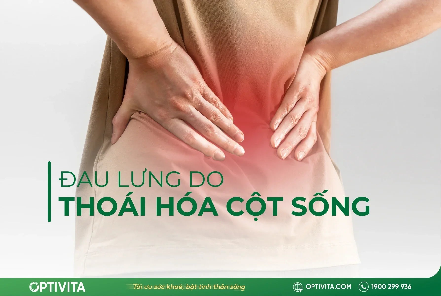 Đau lưng do thoái hóa cột sống chữa như thế nào?