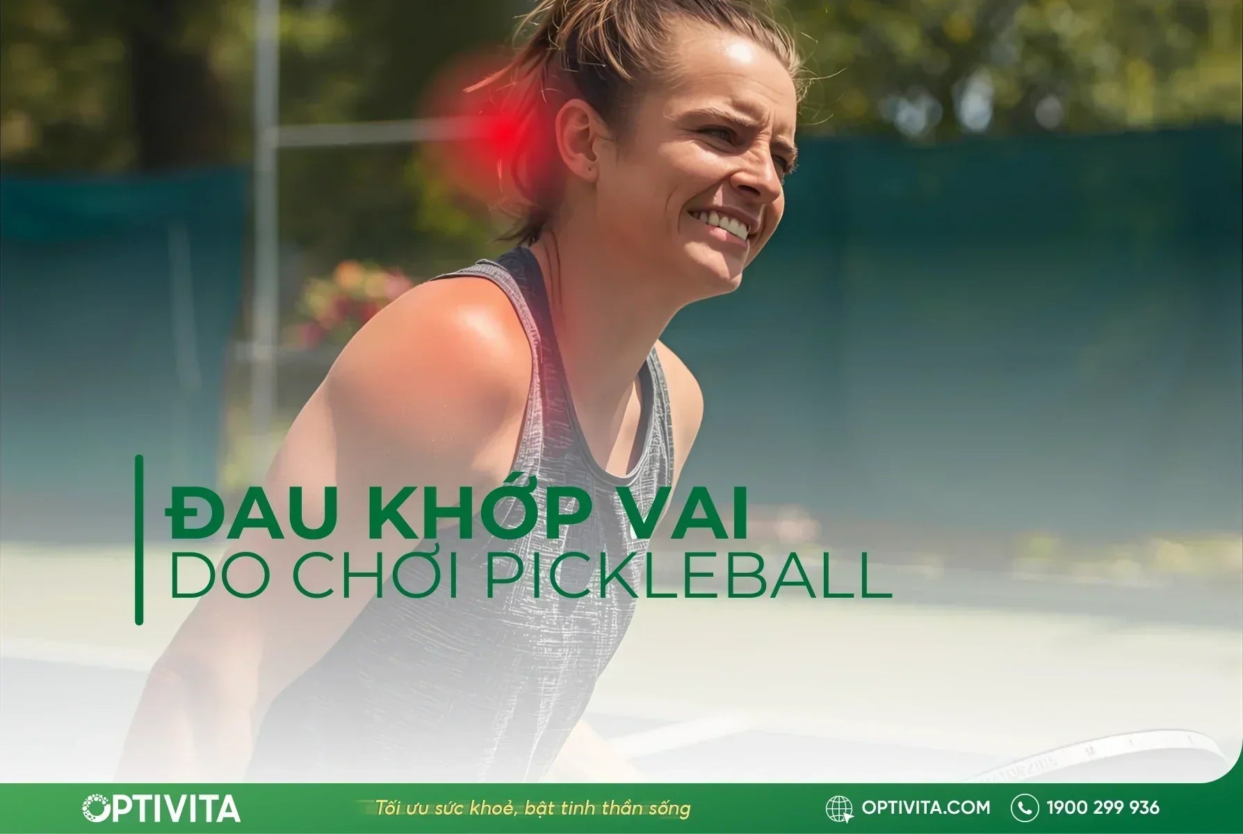 4 bước chấm dứt cơn đau khớp vai do chơi pickleball