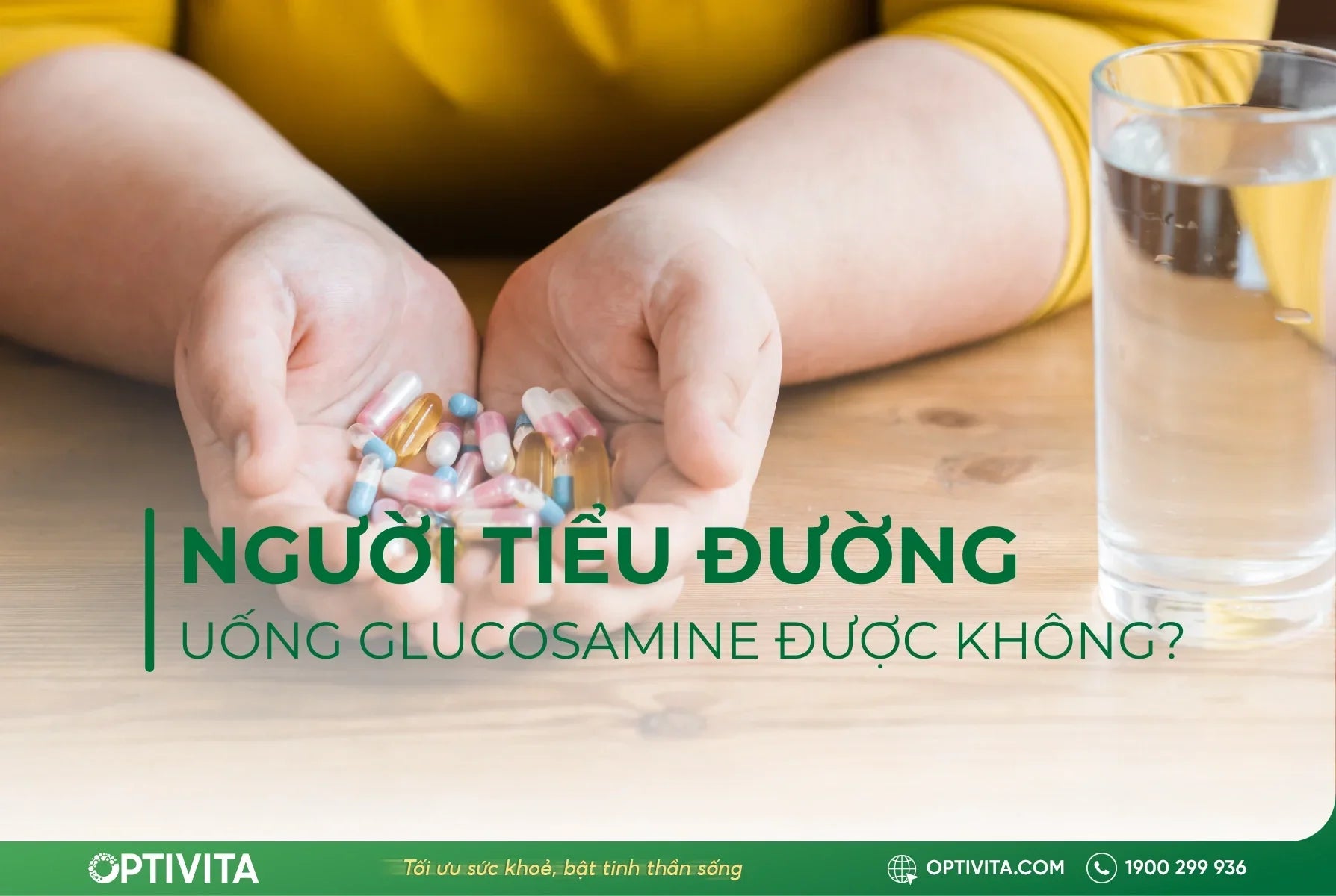 Người tiểu đường có uống được glucosamine không?