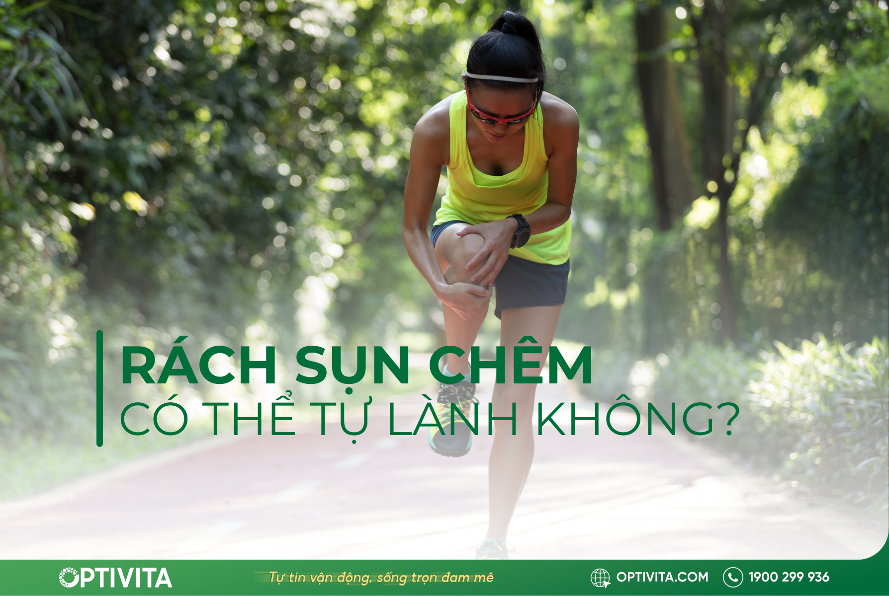 Rách sụn chêm đầu gối có thể tự lành được không?