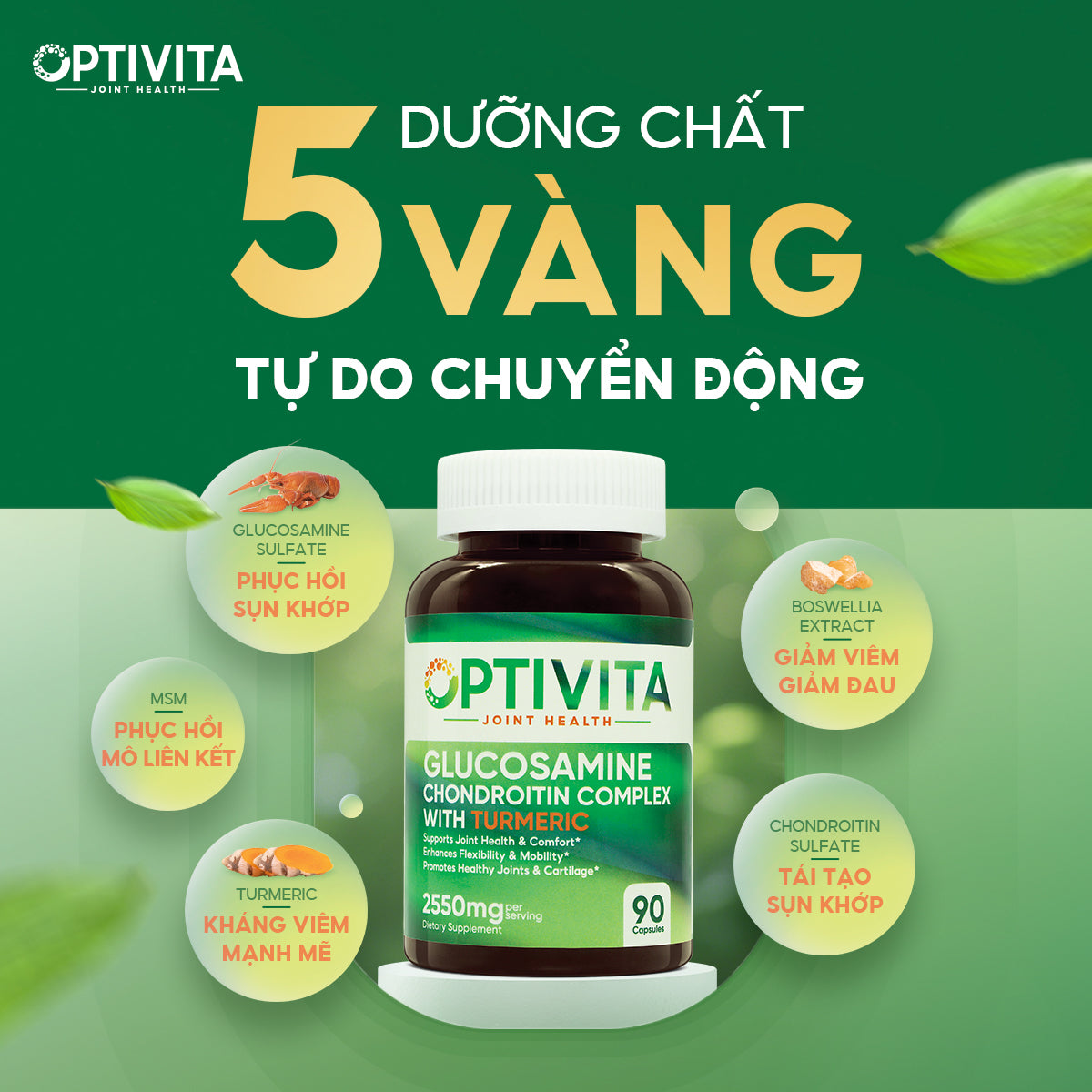 Glucosamine Chondroitin Complex with Turmeric