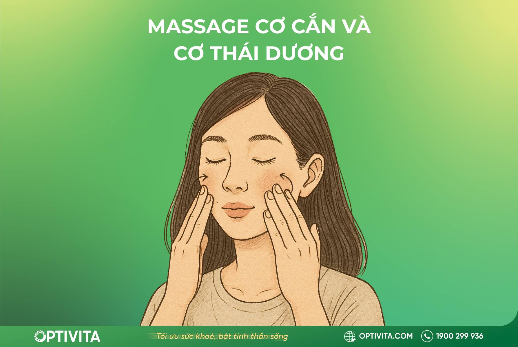 Bài tập 9: Massage cơ cắn và cơ thái dương