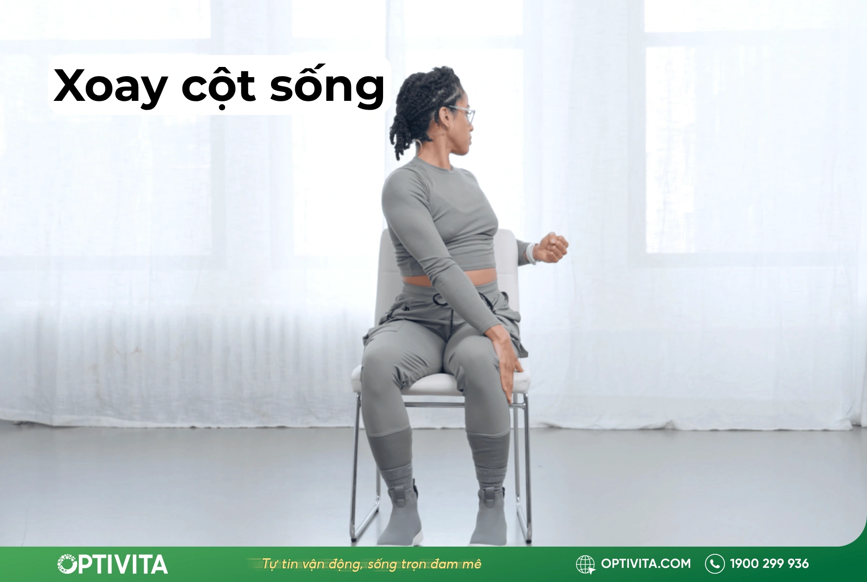 Xoay cột sống
