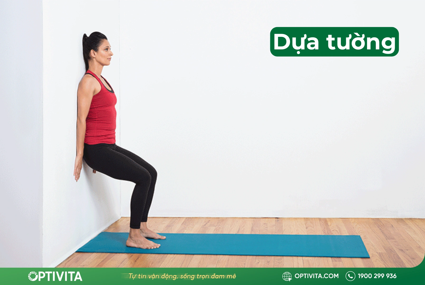 Dựa tường (Wall sit)