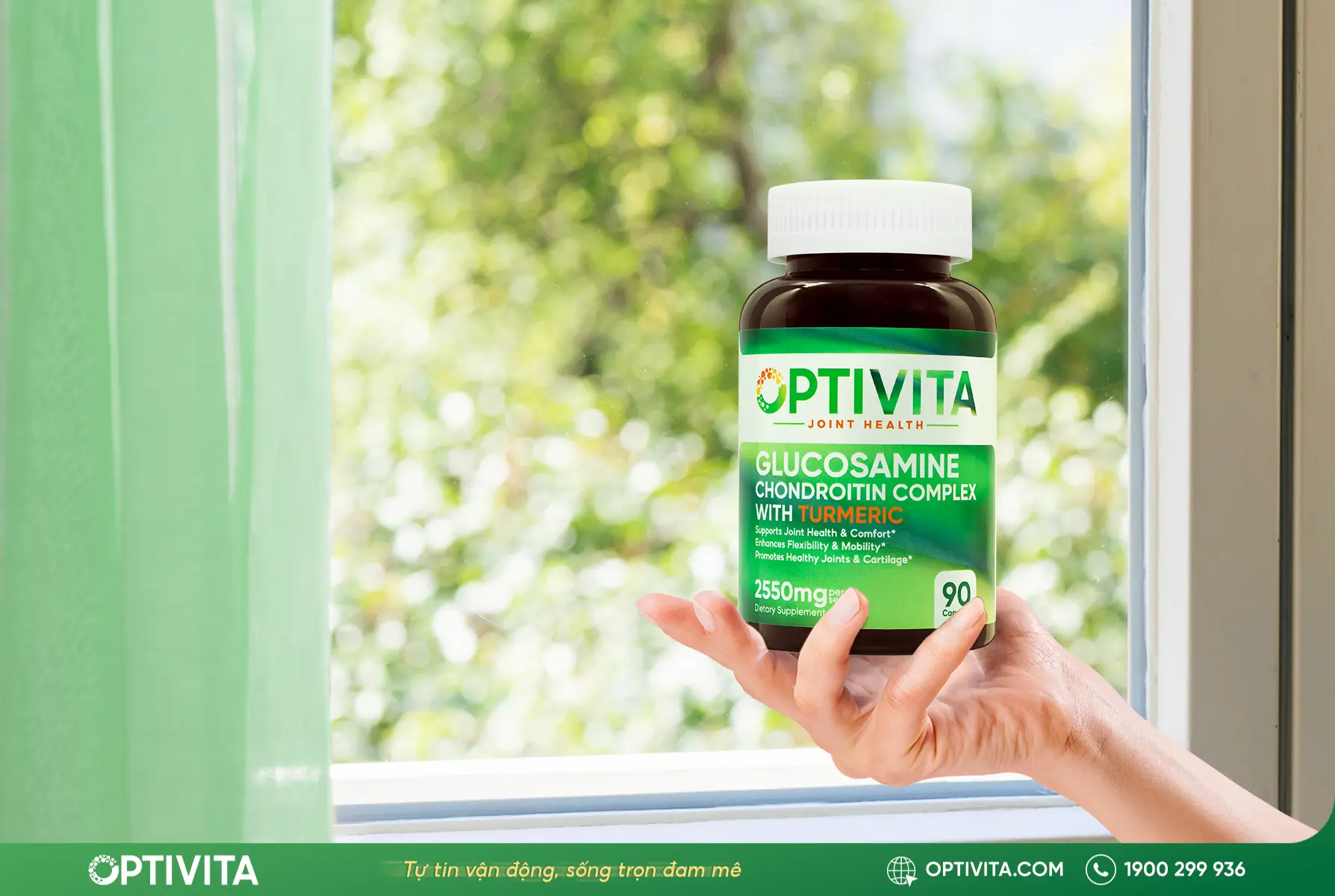 Viên uống bổ khớp Optivita hỗ trợ cải thiện bệnh xương khớp ở người trẻ