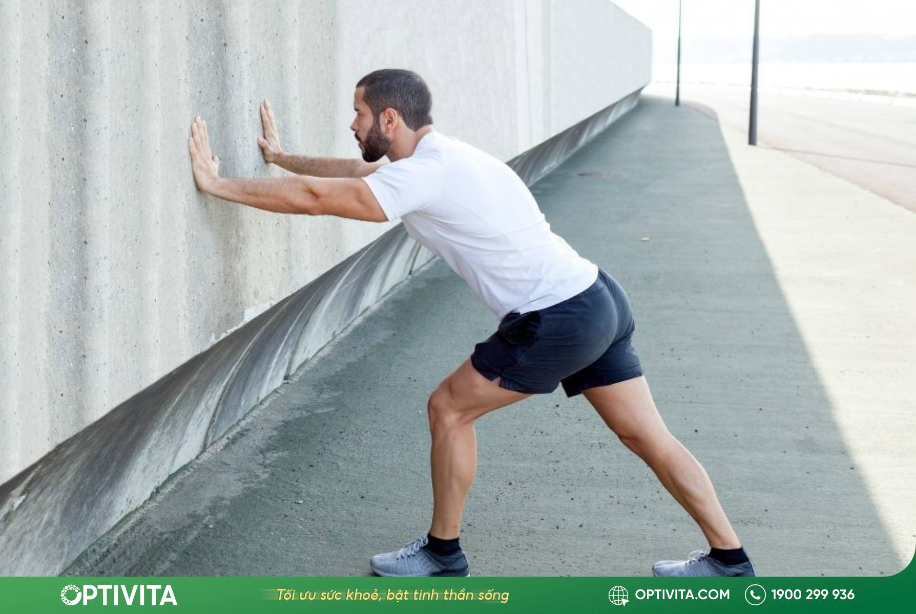 12+ bài tập vật lý trị liệu cho khớp gối giúp phục hồi chức năng 24 Kéo giãn gân gót (Căng bắp chân)