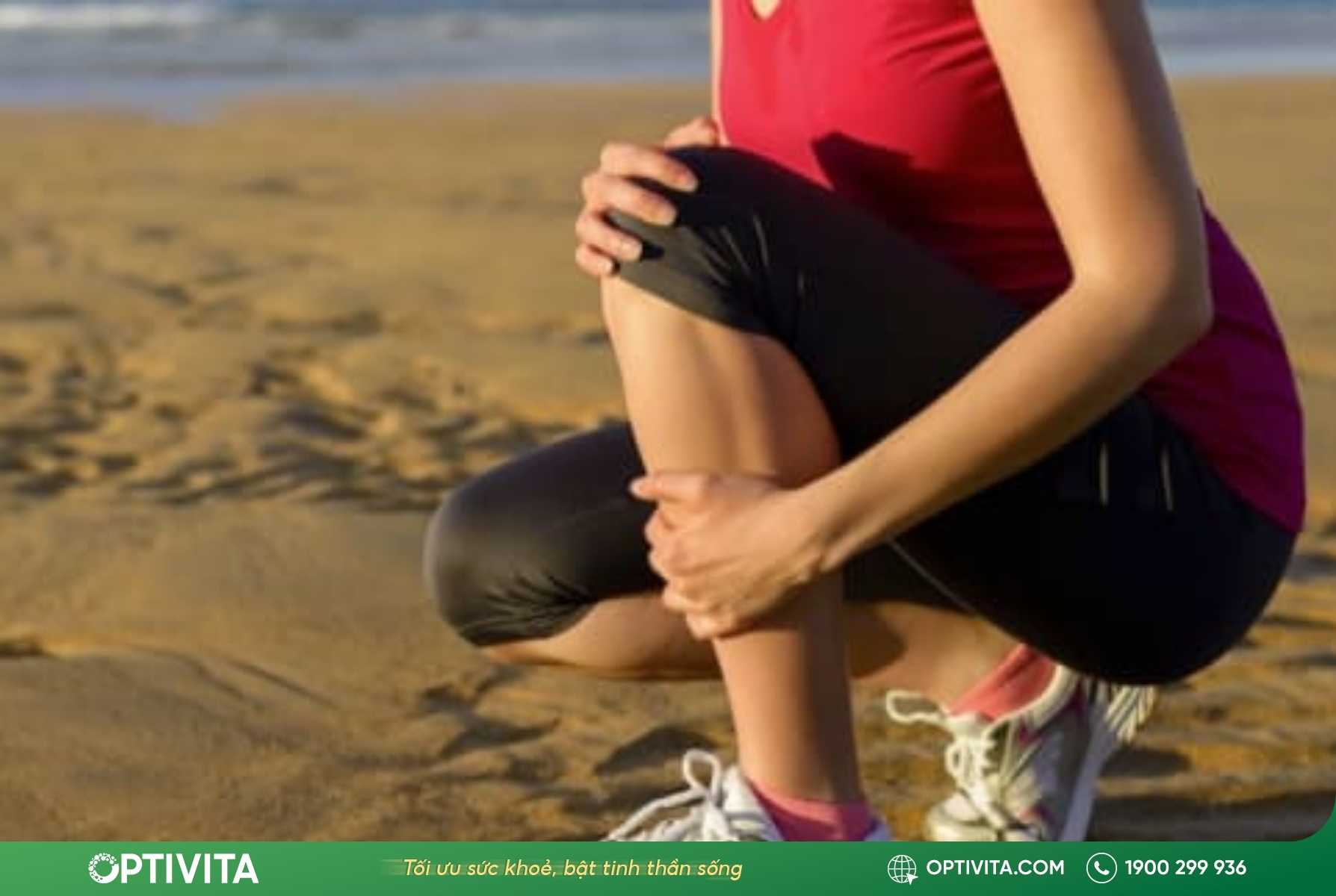 Chấn thương gây đau chân từ đầu gối trở xuống