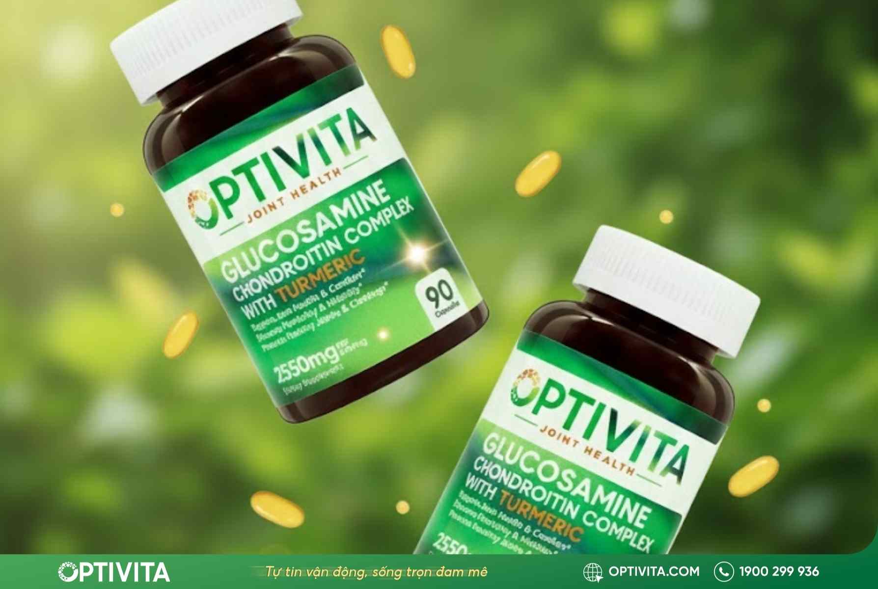 cách chữa đau nhức bả vai bằng Viên uống bổ khớp Optivita