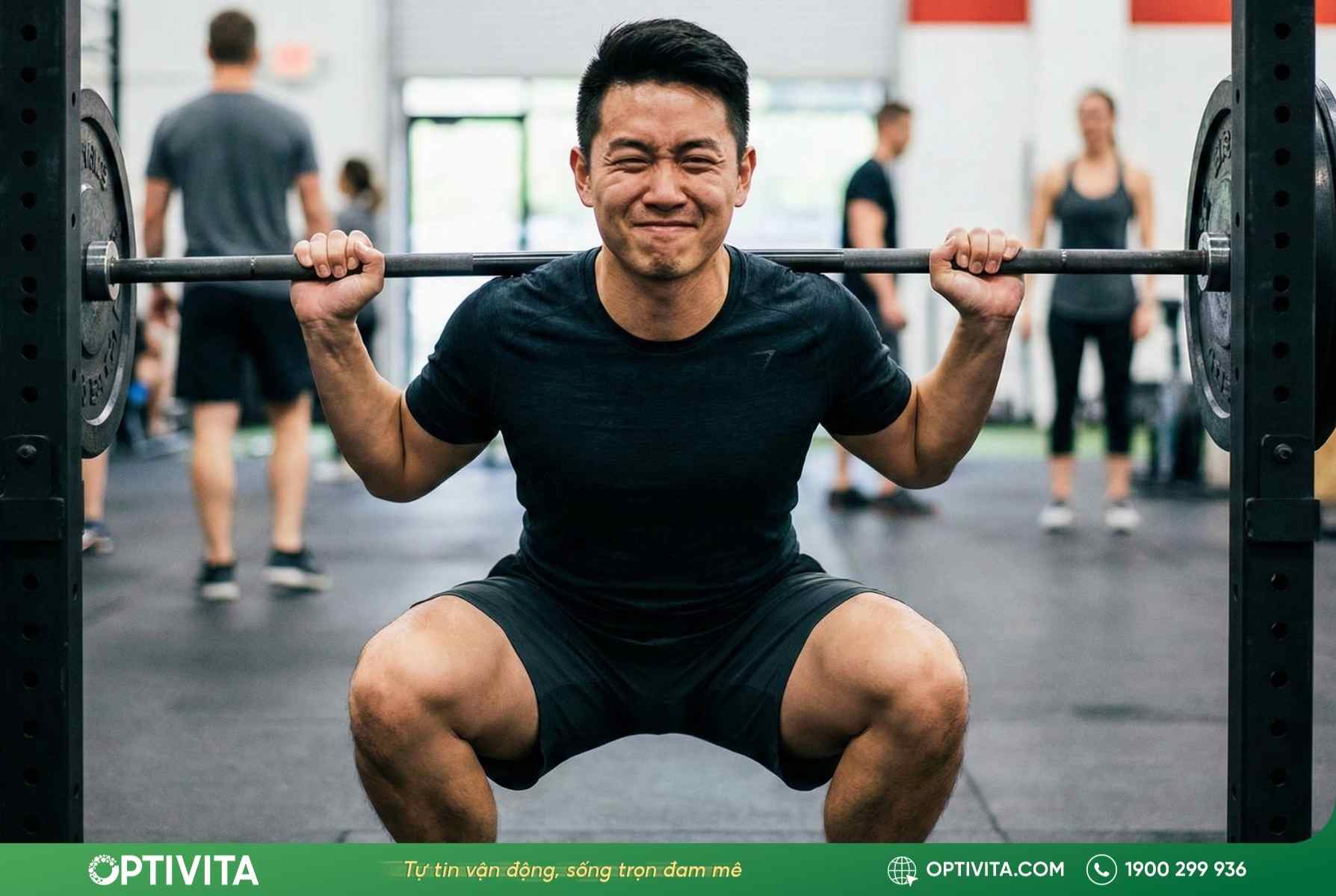 đau đầu gối khi tập squat