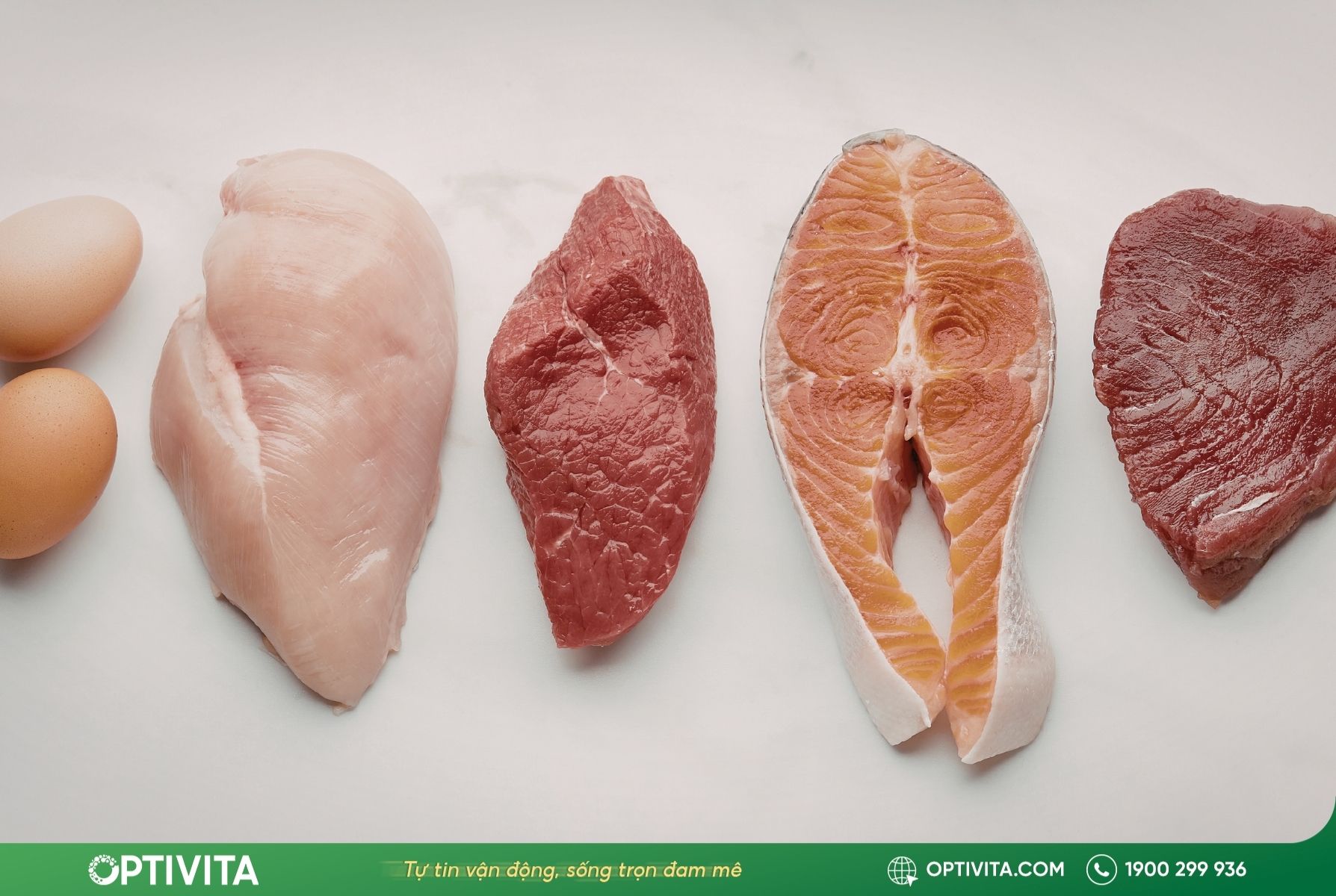 Thực Phẩm Chức Năng Cho Người Chơi Thể Thao Tốt Nhất 2026 8 Trứng, thịt bò nạc giàu protein tự nhiên